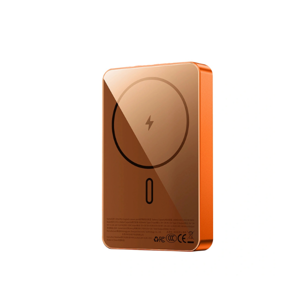Power Bank P15-1 10000mAh 
WiWU Ultra Thin Magnetic– Batterie Externe Magnétique Ultra Fine avec Charge Rapide Sans Fil & USB-C