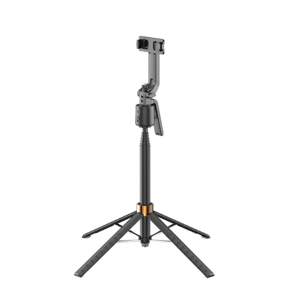 KGB-302 Trépied Selfie Stick 1,8M – Perche Télescopique Multifonction avec Support Téléphone et Télécommande Bluetooth