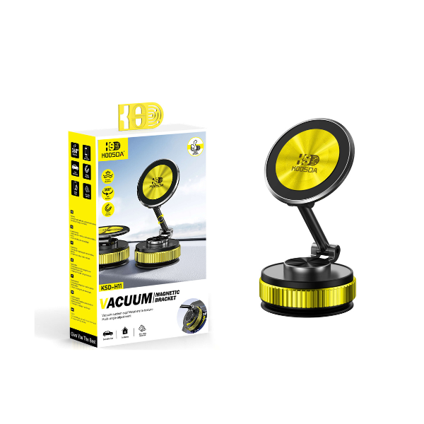 Support Téléphone Magnétique KOOSDA KSD-H11 – Rotation 360°, Ventouse Puissante, Support Smartphone Ajustable Multi-Angles