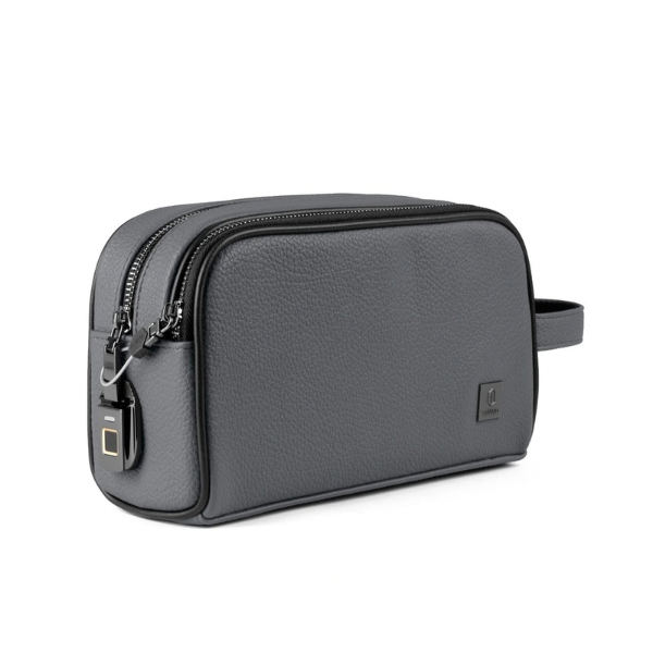 WiWU Phantom Fingerprint Lock Pouch Pro – Sacoche Intelligente Sécurisée avec Verrouillage par Empreinte Digitale