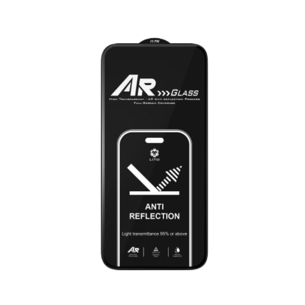 Verre Trempé Anti-Réflexion Lito pour iPhone 16 Pro Max – Protection Écran Haute Définition