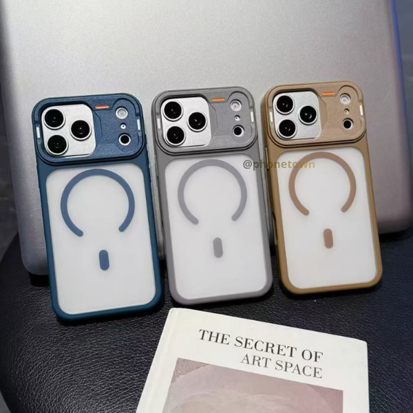 Coque MagSafe Circle Grip Antichoc Pour iPhone - Protection Premium & Design Moderne
