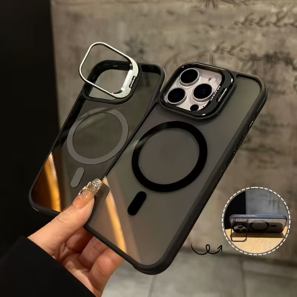 Coque Magnétique Hybrid Shield pour iPhone & Samsung – Protection camera  & Compatible MagSafe