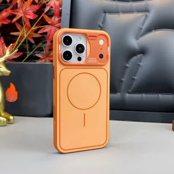 Coque Magnétique Silicone Liquide Toucher Doux Skin Feel avec Magnetic Protection Anti-Choc