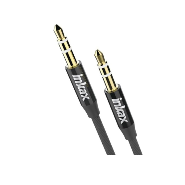 Câble Audio Inkax AL06 – Jack 3,5 mm Haute Qualité, Son Clair et Stable, Câble Résistant pour Voiture & Casque