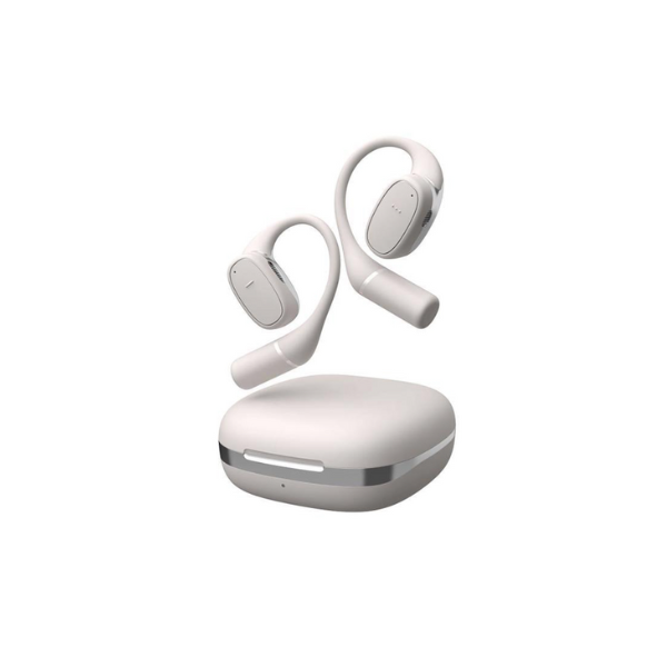 Écouteurs Bluetooth In-Ear WiWU O300 Openbuds Beige TWS –  avec 40h d’Autonomie, Réduction de Bruit AI & Résistance IP54
