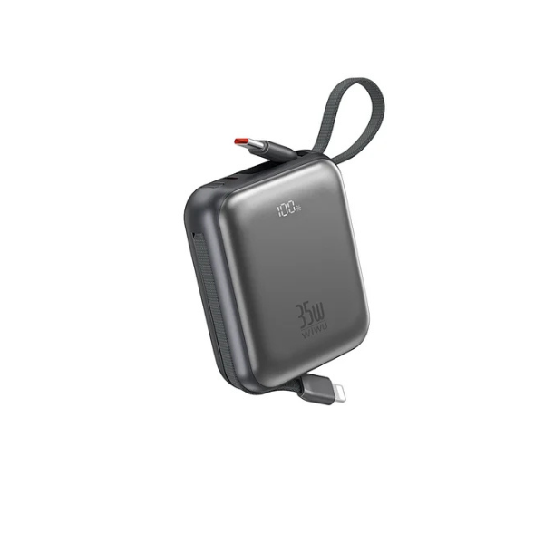 WiWU Galaxy Pro Wi-P062 Power Bank 35W 10000mAh – Batterie Externe Fast Charge avec Ports USB-C & USB