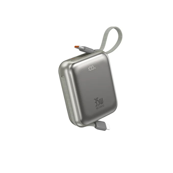 WiWU Galaxy Pro Wi-P062 Power Bank 35W 10000mAh – Batterie Externe Fast Charge avec Ports USB-C & USB