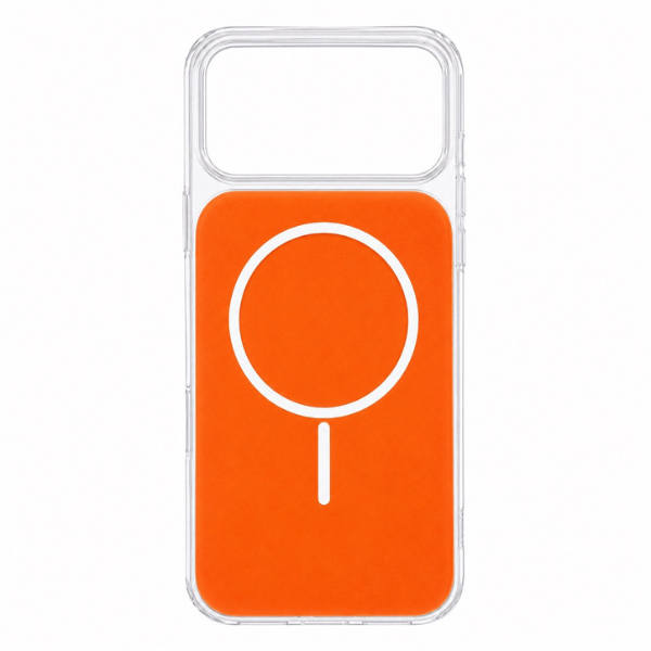 Coque Transparent Couleur Compatible MagSafe pour iPhone 17 Pro & 17 Pro Max – Protection Antichoc Transparente