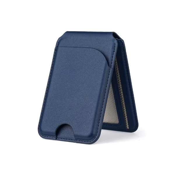 Portefeuille Magnétique en Cuir pour Smartphone – Porte-Cartes MagSafe Élégant, Ultra-Fin et Sécurisé