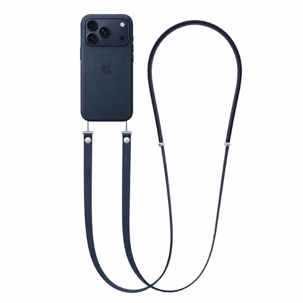 Pack Coque TechWoven et Bandoulière Crossbody  pour iPhone 17 Pro & 17 Pro Max – Protection & Liberté au Quotidien (Style Minimaliste)