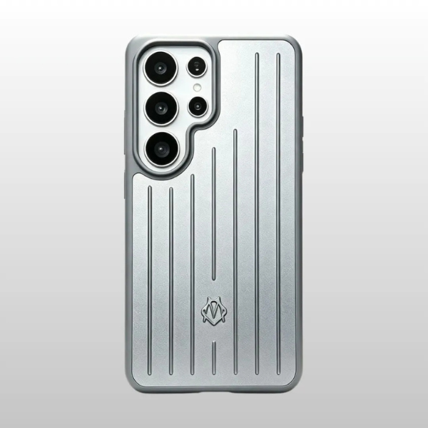Coque Texture RIMOWA pour Samsung – Étui Luxe Ultra-Robuste avec Protection Complète Antichoc & Design Premium