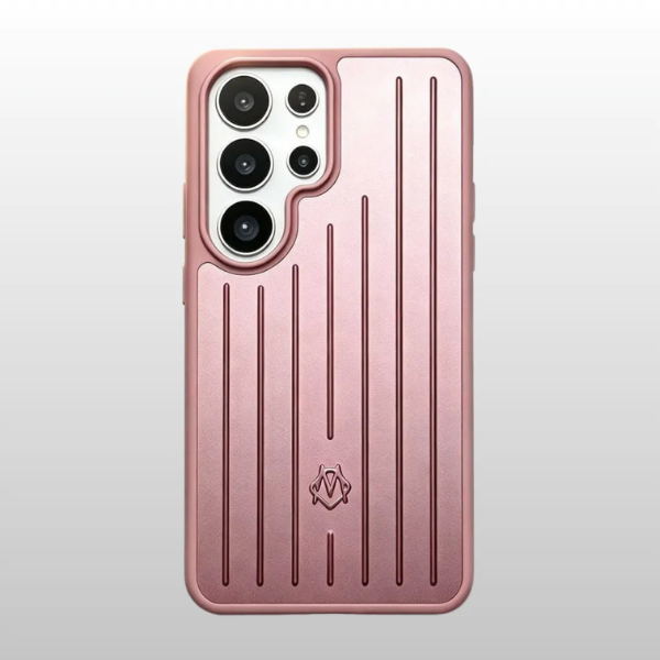 Coque Texture RIMOWA pour Samsung – Étui Luxe Ultra-Robuste avec Protection Complète Antichoc & Design Premium