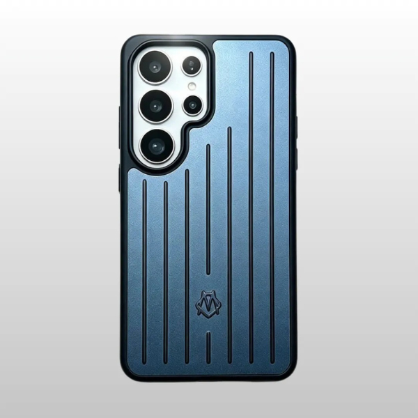 Coque Texture RIMOWA pour Samsung – Étui Luxe Ultra-Robuste avec Protection Complète Antichoc & Design Premium