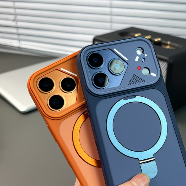 Coque Futuriste MagSafe avec Protection Caméra – Antichoc & Design Tech pour iPhone