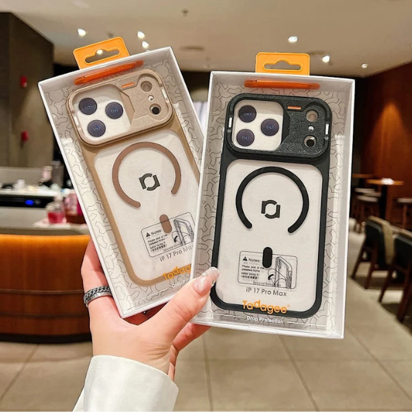 Coque MagSafe Circle Grip Antichoc Pour iPhone - Protection Premium & Design Moderne