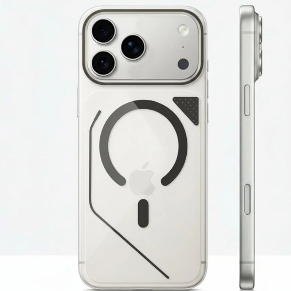 Coque iPhone 17 Pro & 17 Pro Max MagSafe Transparente – Protection Antichoc, Design Trendy