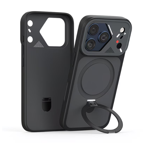 Coque Futuriste MagSafe avec Protection Caméra – Antichoc & Design Tech pour iPhone