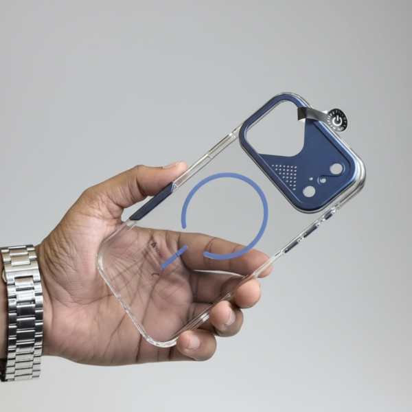 Coque TADMALL pour iPhone 17 Pro & 17 Pro Max HD Transparente Anti-Jaunissement MagSafe avec Protection Caméra Métal